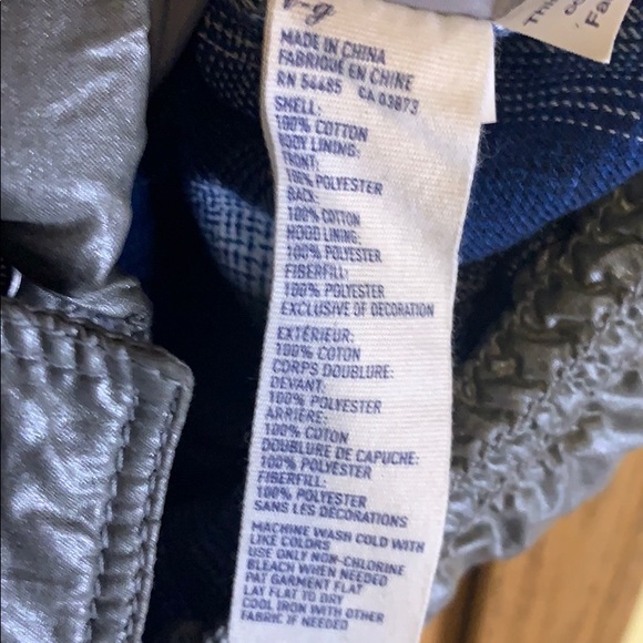 Sliver American Eagle vest with white fur hoodie - Picture 8 of 9